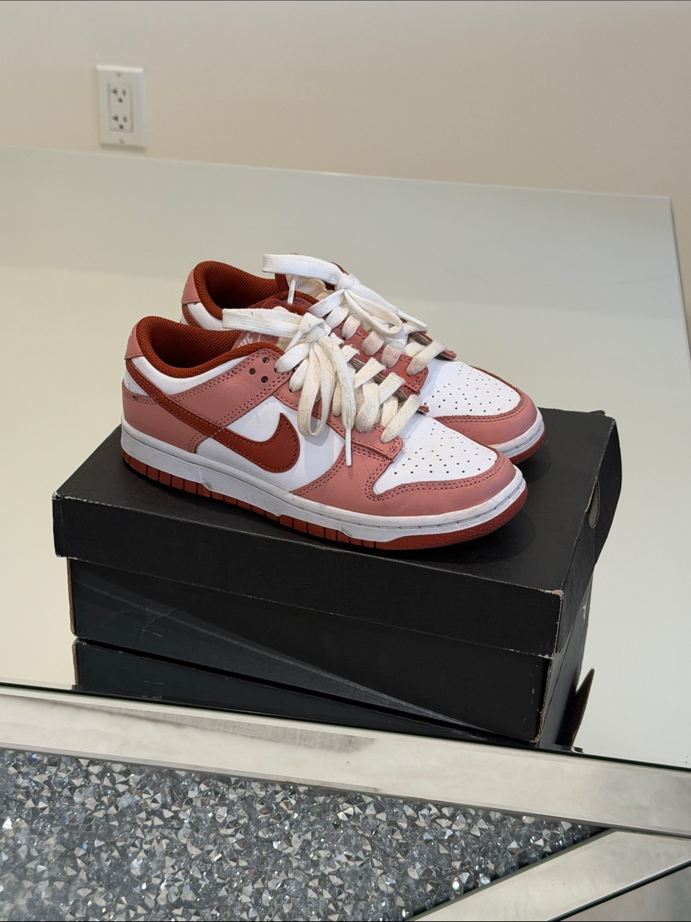Pink Nike Dunks